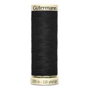 GÜTERMANN THREAD 000 Black