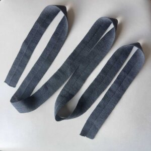 20mm WOOL BINDING Charcoal