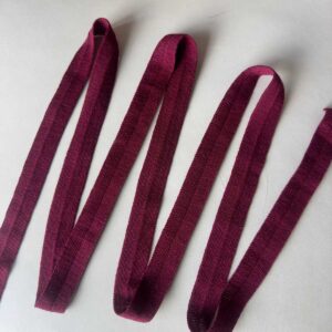 20mm WOOL BINDING Raspberry